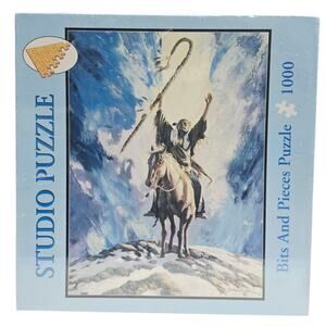 Studio Puzzle Bits and Pieces 1000 Prayer for the People Indian Richard Luce